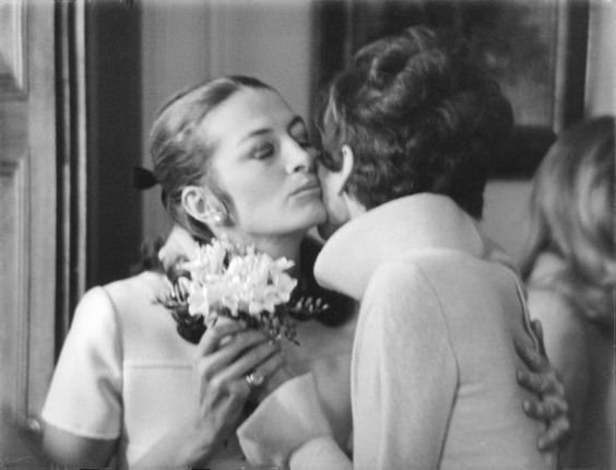 Capucine and Audrey Hepburn