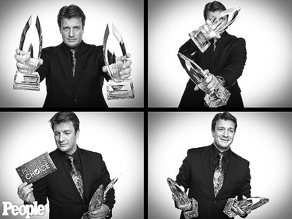 Нейтан Филлион фотосессия People's Choice Awards