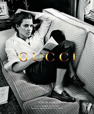 Вечность мгновения: Шарлотта Казираги в рекламной кампании Gucci 4