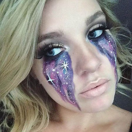 Бьюти-тренд: космический макияж