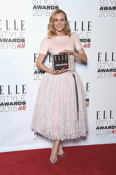 Диана Крюгер на премии ELLE Style Awards