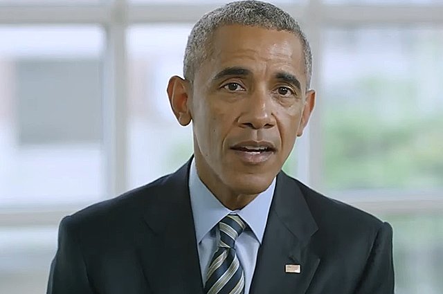 Барак Обама. Кадр из видео