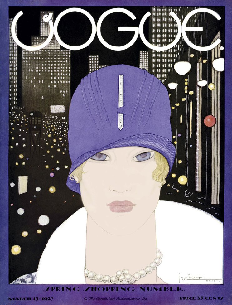 Обложка журнала Vogue с изображением Ли Миллер