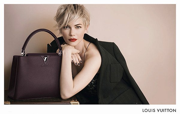 Мишель Уилльямс в рекламной кампании Louis Vuitton