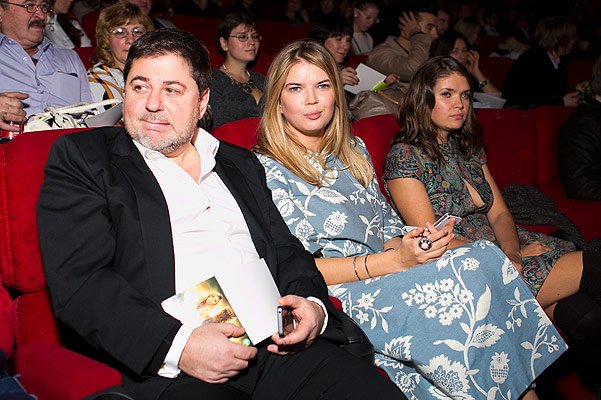 Виктория Галушка и Александр Цекало на премьере фильма 