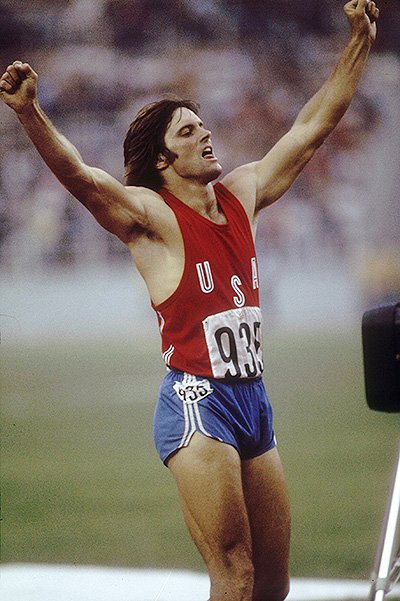 Брюс Дженнер на Олимпиаде в 1976 году