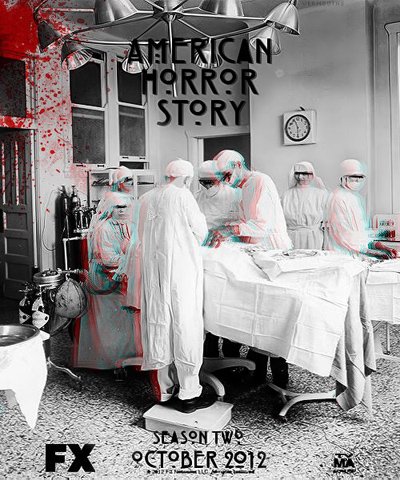 постеры второго сезона американской истории ужасов