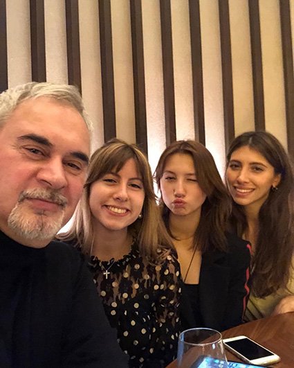 Валерий Меладзе с дочерьми