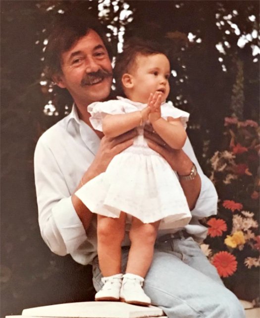 Элисон Паради с отцом