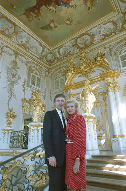 Дональд и Ивана Трамп