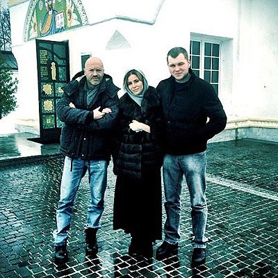 Тата и Сергей с Федором Бондарчуком
