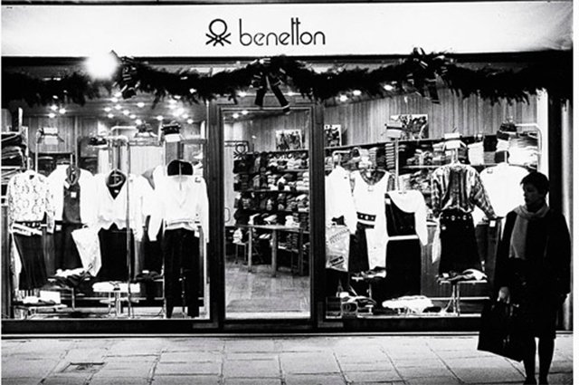 Первый магазин Benetton в Париже