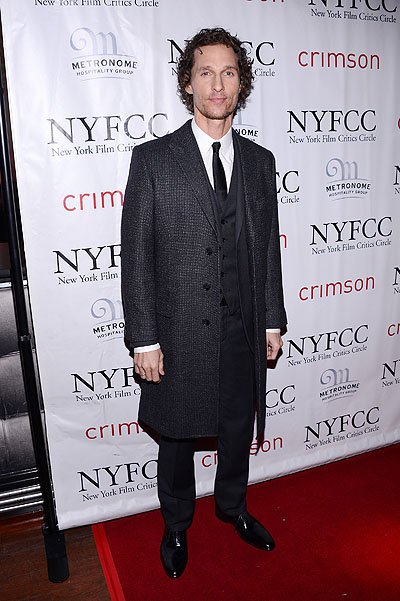 Мэтью Макконахи на вручении наград New York Film Critics Circle