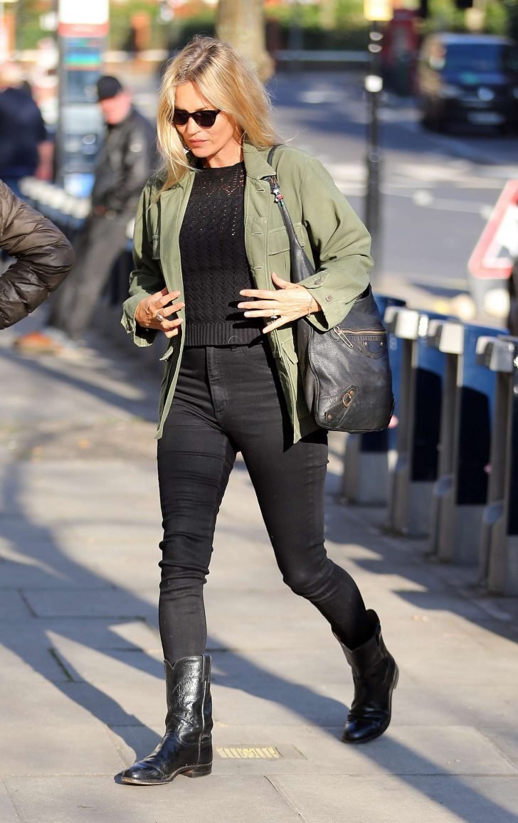 Kate Moss: Out and about in London -01