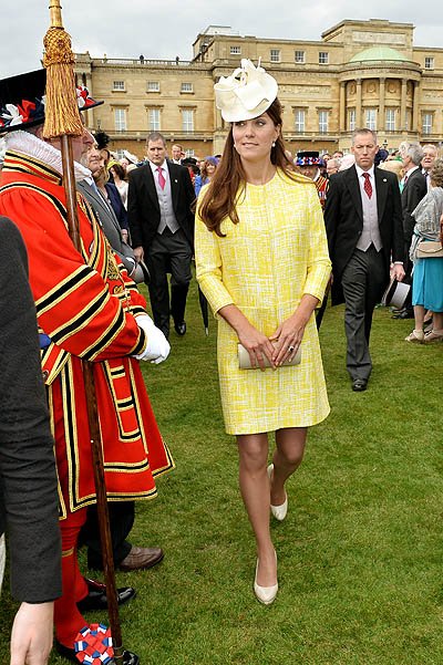 Герцогиня Кэтрин на Garden Party в Букингемском дворце