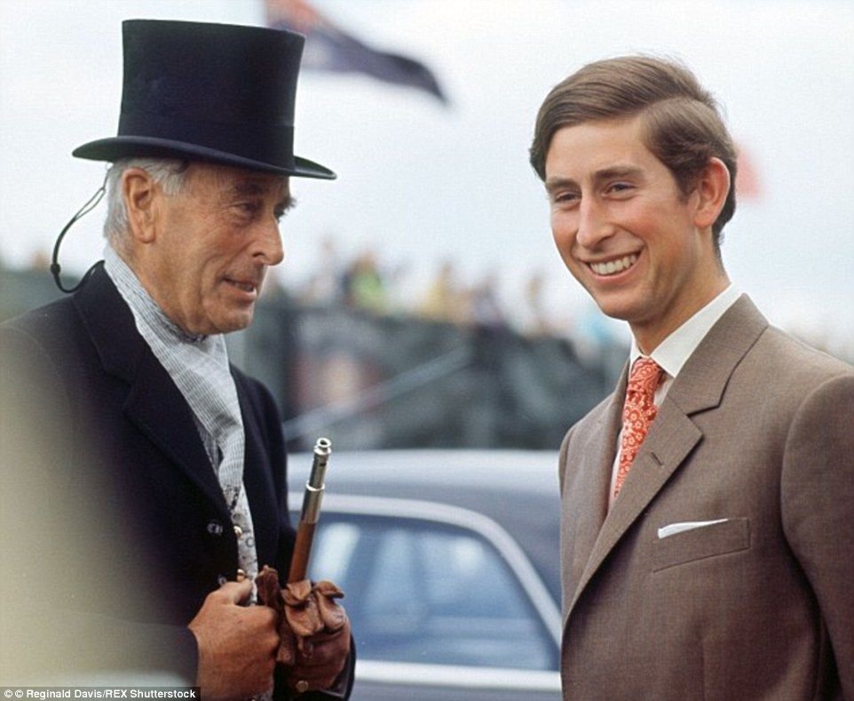 Image result for louis mountbatten and prince charles