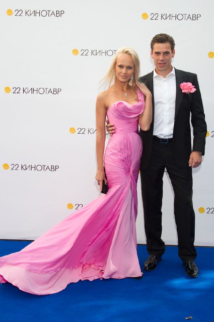 Дмитрий Дюжев с женой Татьяной