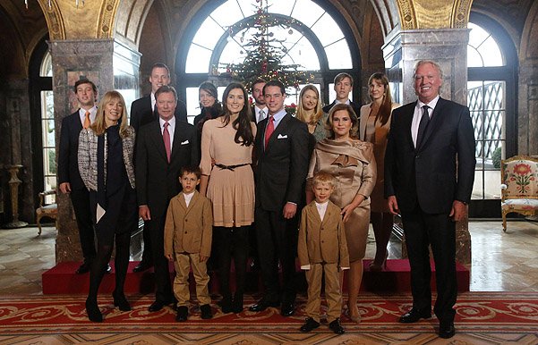 Герцогская семья Люксембурга в сборе
