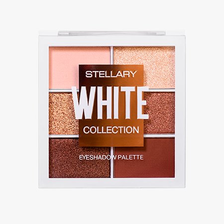 Тени White Collection Eyeshadow Palette, Stellary