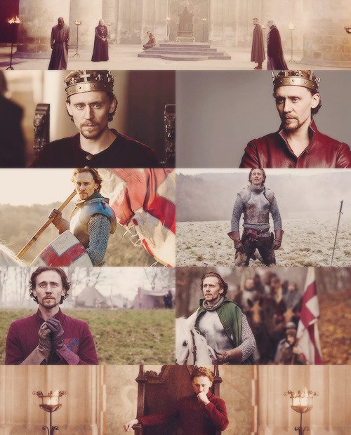 Том в роли  короля Генриха 5 