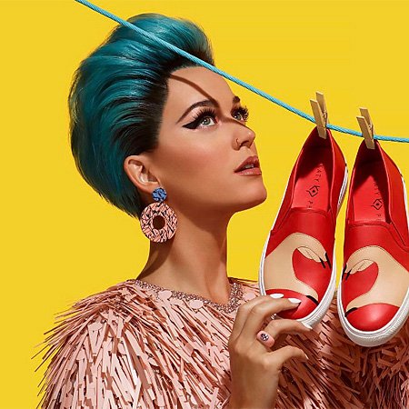 Кэти Перри в рекламной кампании обуви