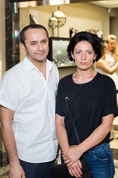 Андрей Звягинцев с женой Анной