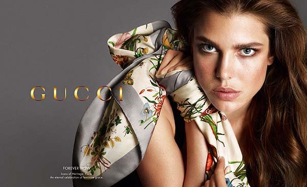 Вечность мгновения: Шарлотта Казираги в рекламной кампании Gucci 5