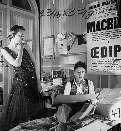Элизабет Гиббон и Жан Кокто, 1937 год