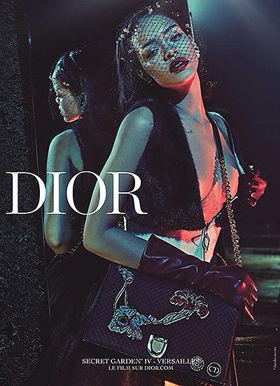 Рианна в рекламной кампании Dior