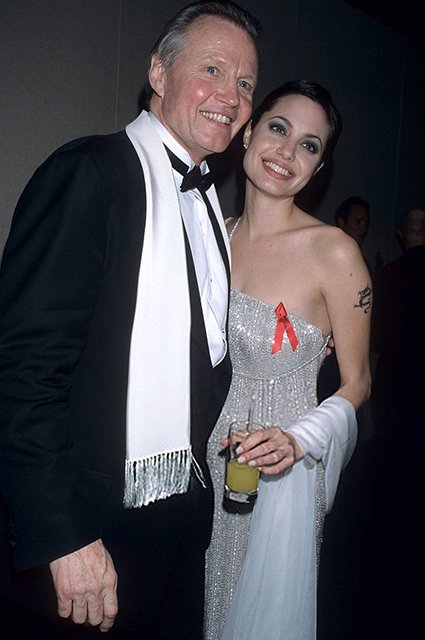 Джон Войт и Aнджелина Джоли, 1998 год