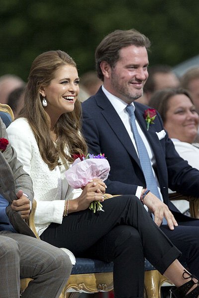Королевское семейство Швеции на празднование дня рождения кронпринцессы Виктории