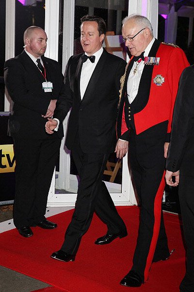Дэвид Кэмерон на церемонии The Sun's Military Awards