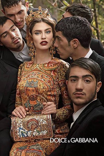 Кадры из рекламной кампании Dolcе&Gabbana соень-зима 2013-2014