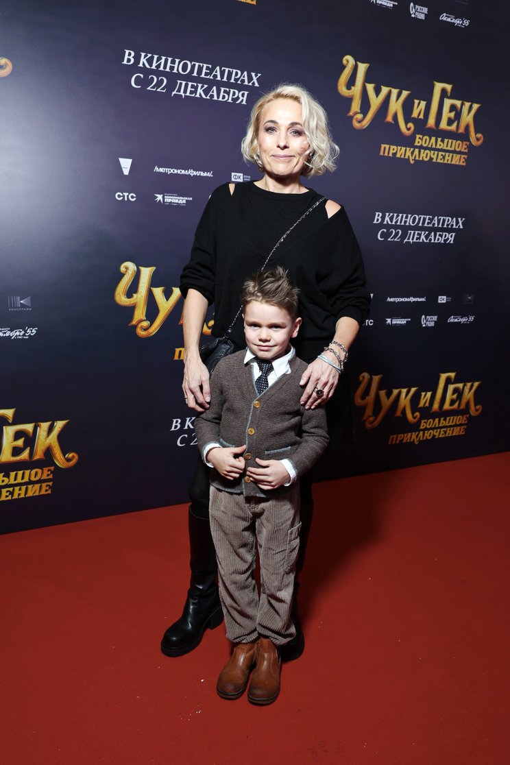 Анна Легчилова с сыном