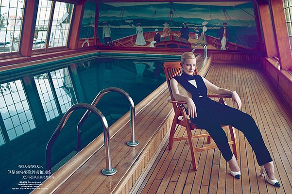 Голливудская актриса Кейт Бланшетт для журнала Harper's Bazaar China