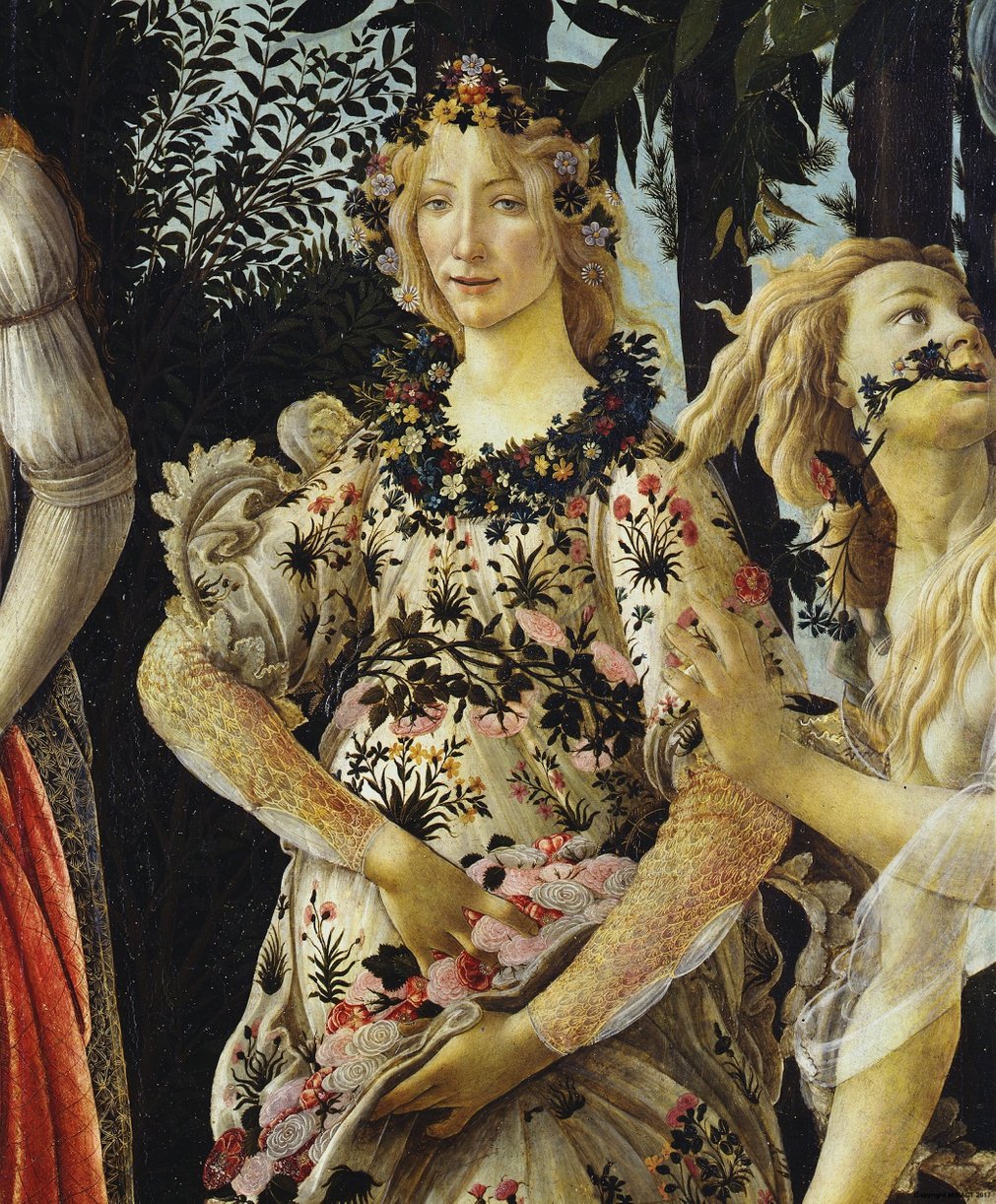 Spring by Botticelli | Artworks | Uffizi Galleries