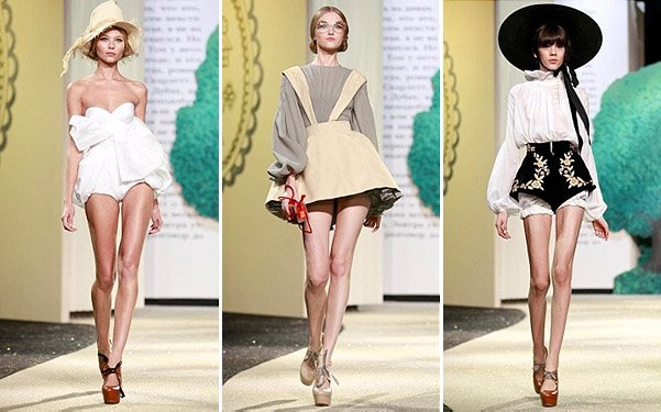 показ ulyana seregeenko haute couture весна-лето 2013
