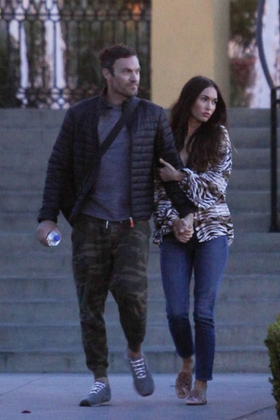 Megan Fox and Brian Austin Green: Out in LA -06
