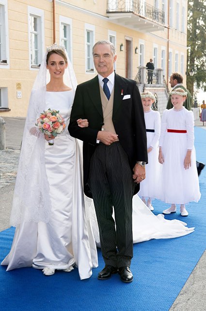 Герцогиня София Вюртембергская с отцом принцем Филиппом