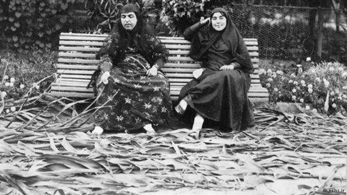 Иранские женщины из гарема Насер ад-Дин Шах Каджар.