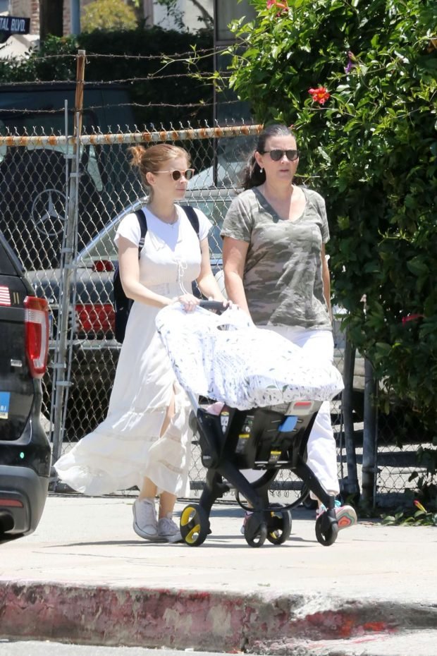 Kate Mara: Out with her newborn baby girl in Los Angeles-06