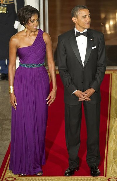 10 лучших платьев Мишель Обамы
