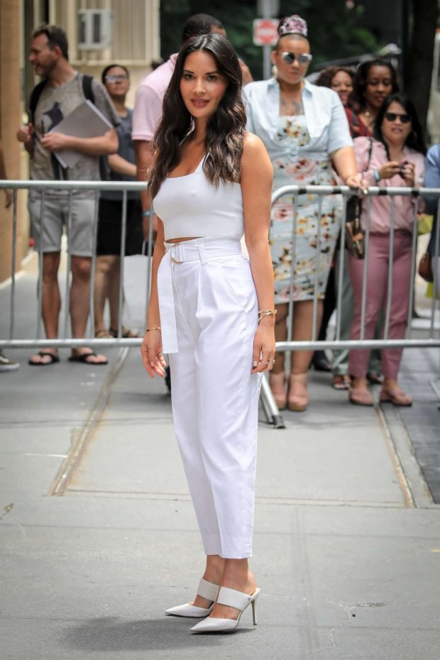 Olivia Munn: Arrives at The View TV Show-08