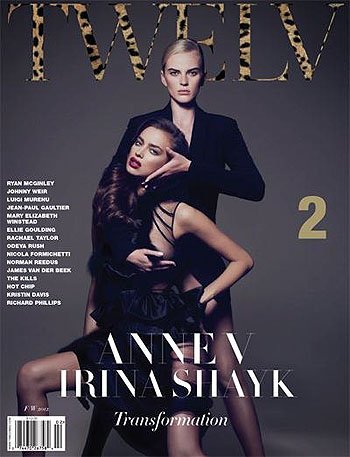Ирина Шейк и Анна Вьялицына для Twelv Magazine
