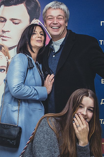 Екатерина и Александр Стриженова с дочерью Александрой