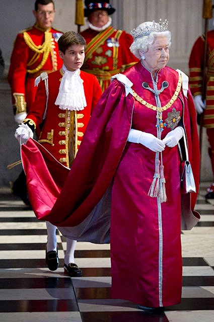 Королева Елизавета II и Артур Чатто