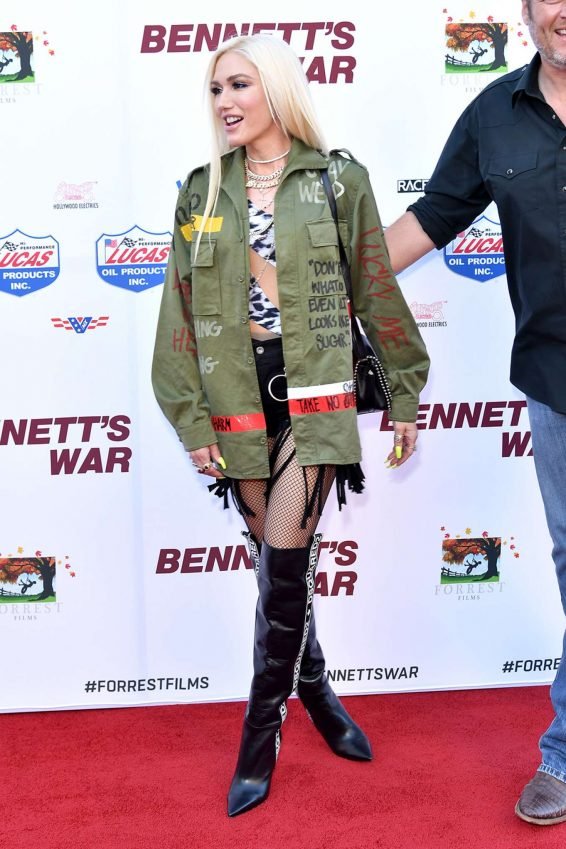 Gwen Stefani 2019 : Gwen Stefani â Photocall at the premiere of Bennettâs War in Burbank-05