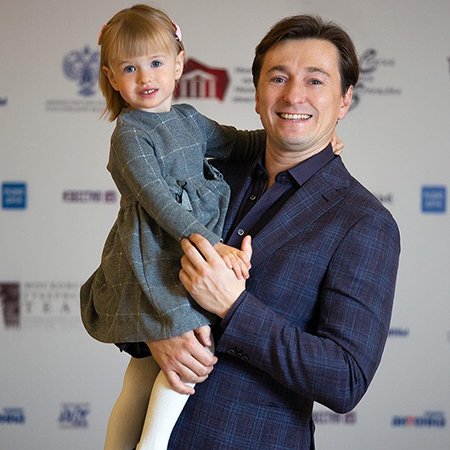 Сергей Безруков с дочерью Машей