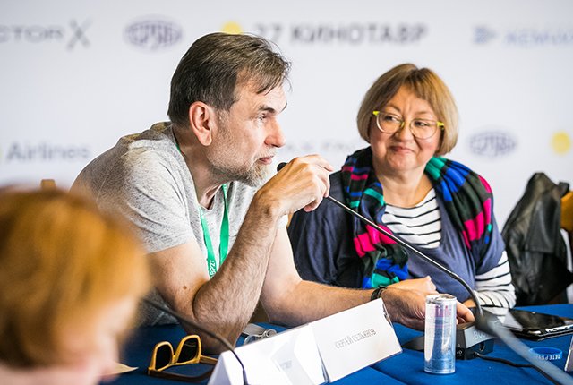 Сергей Сельянов и Виктория Белопольская