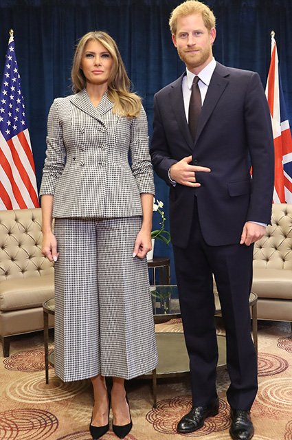 Мелания Трамп и принц Гарри